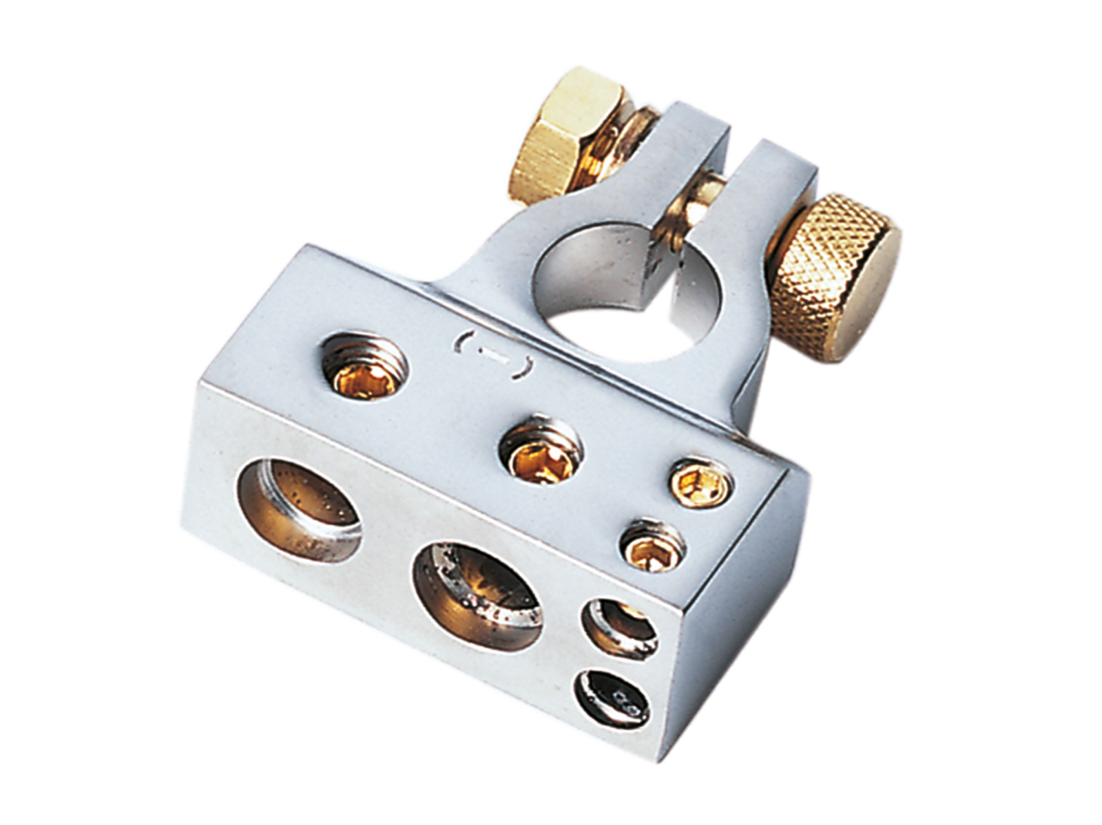 Batterieklemme Minuspol 1 x 35 mm² / 1 x 20 mm² / 2 x 10 mm²