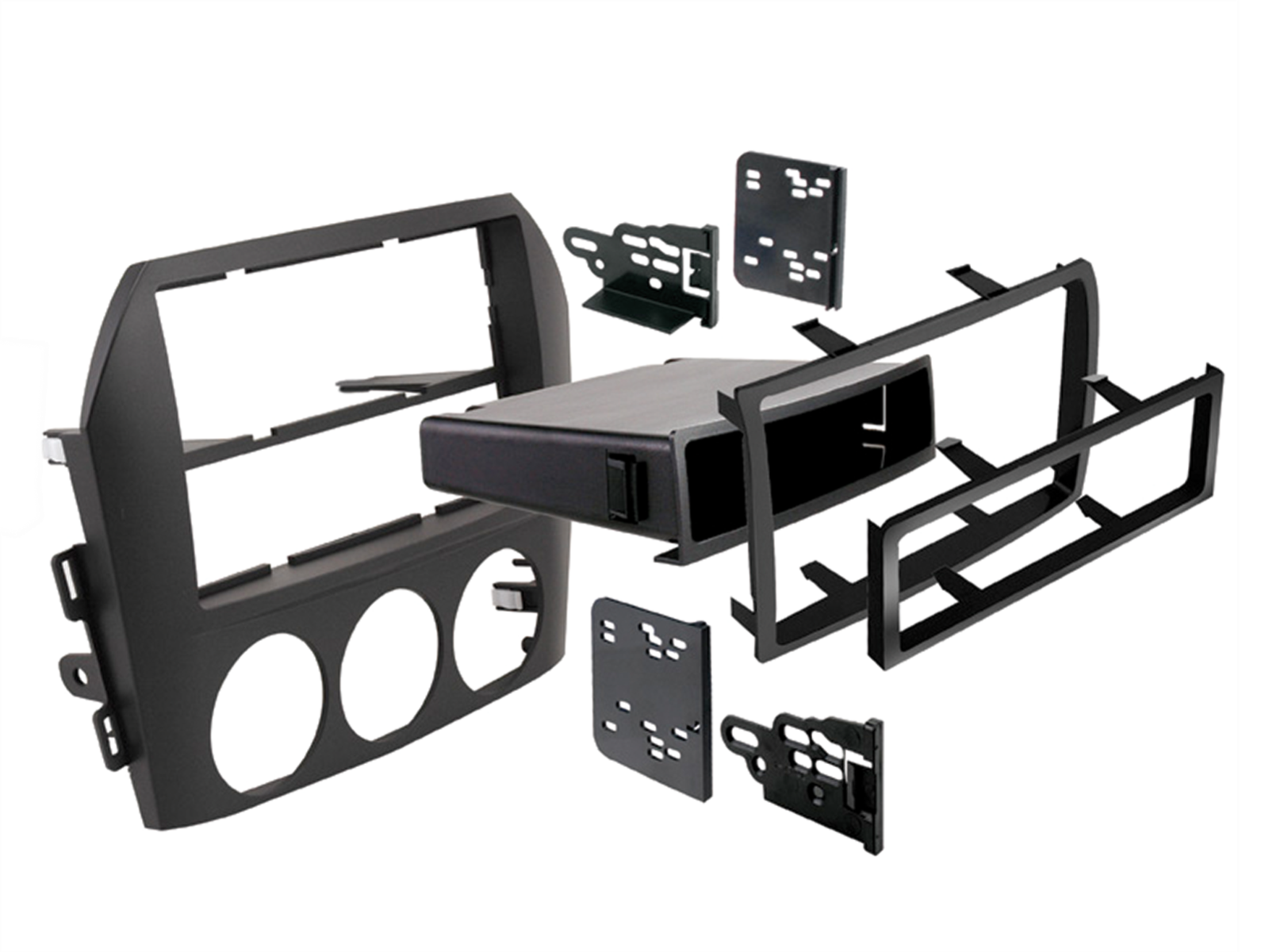 2-DIN Radioblende mit Fach Mazda Miata/MX-5 2005-2009