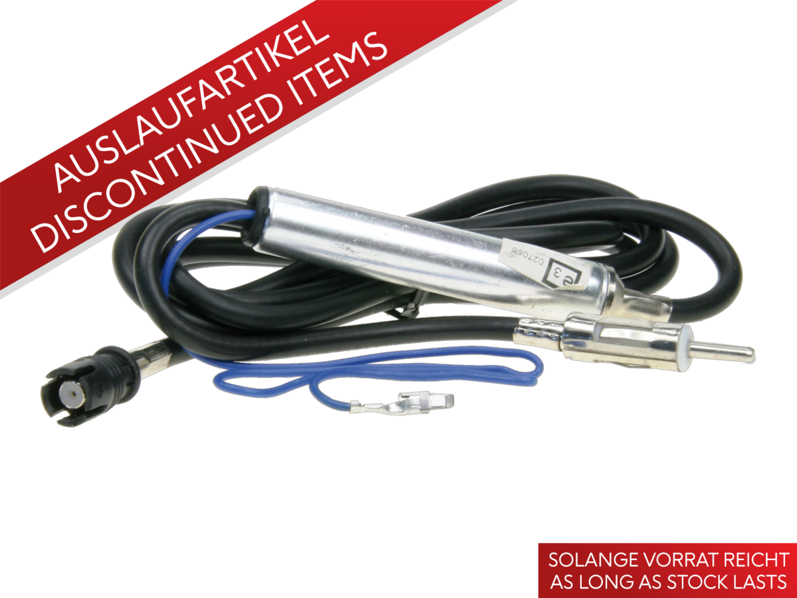 Antennenadapter HC97(f)>DIN(m) VW 12V Phantom lose