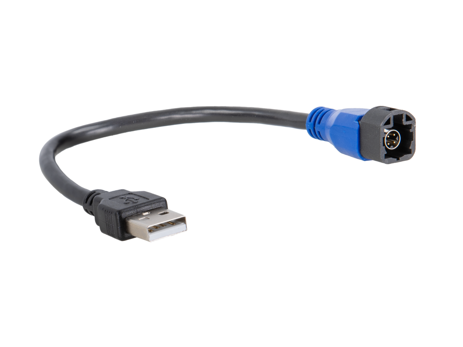 USB Adapter VW diverse Fahrzeuge LVDS blau>USB-A