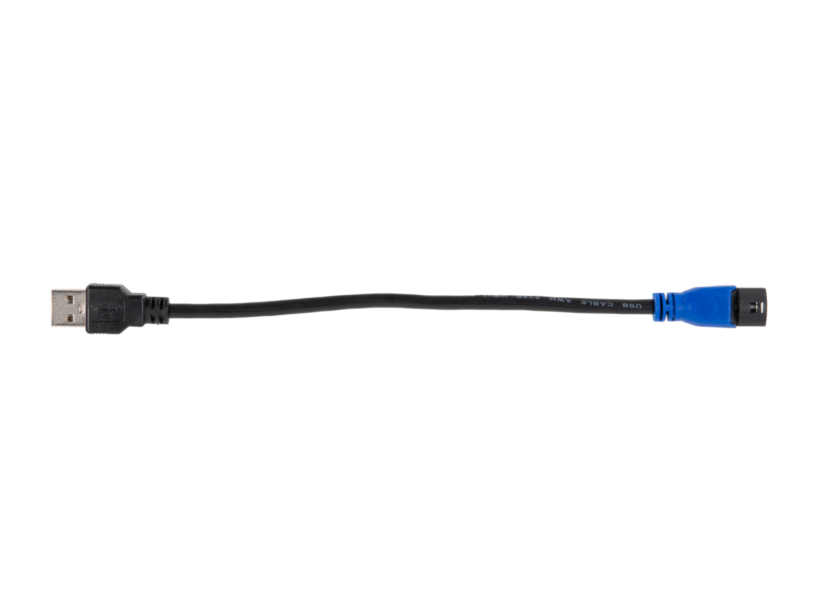 USB Adapter VW diverse Fahrzeuge LVDS blau>USB-A