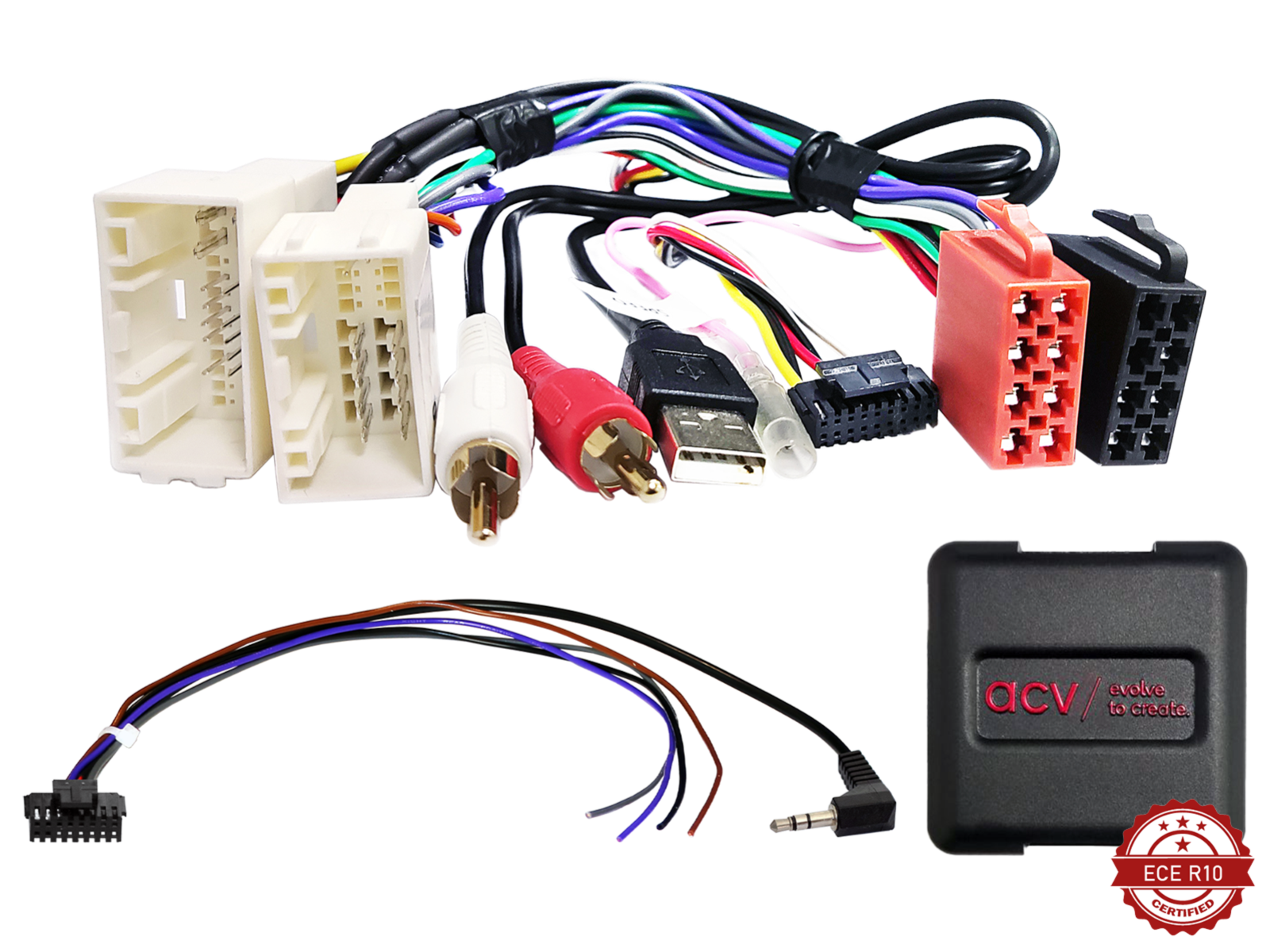 LFB Hyundai/Kia Fahrzeuge 24Pin/18Pin Multilead USB/AUX lose