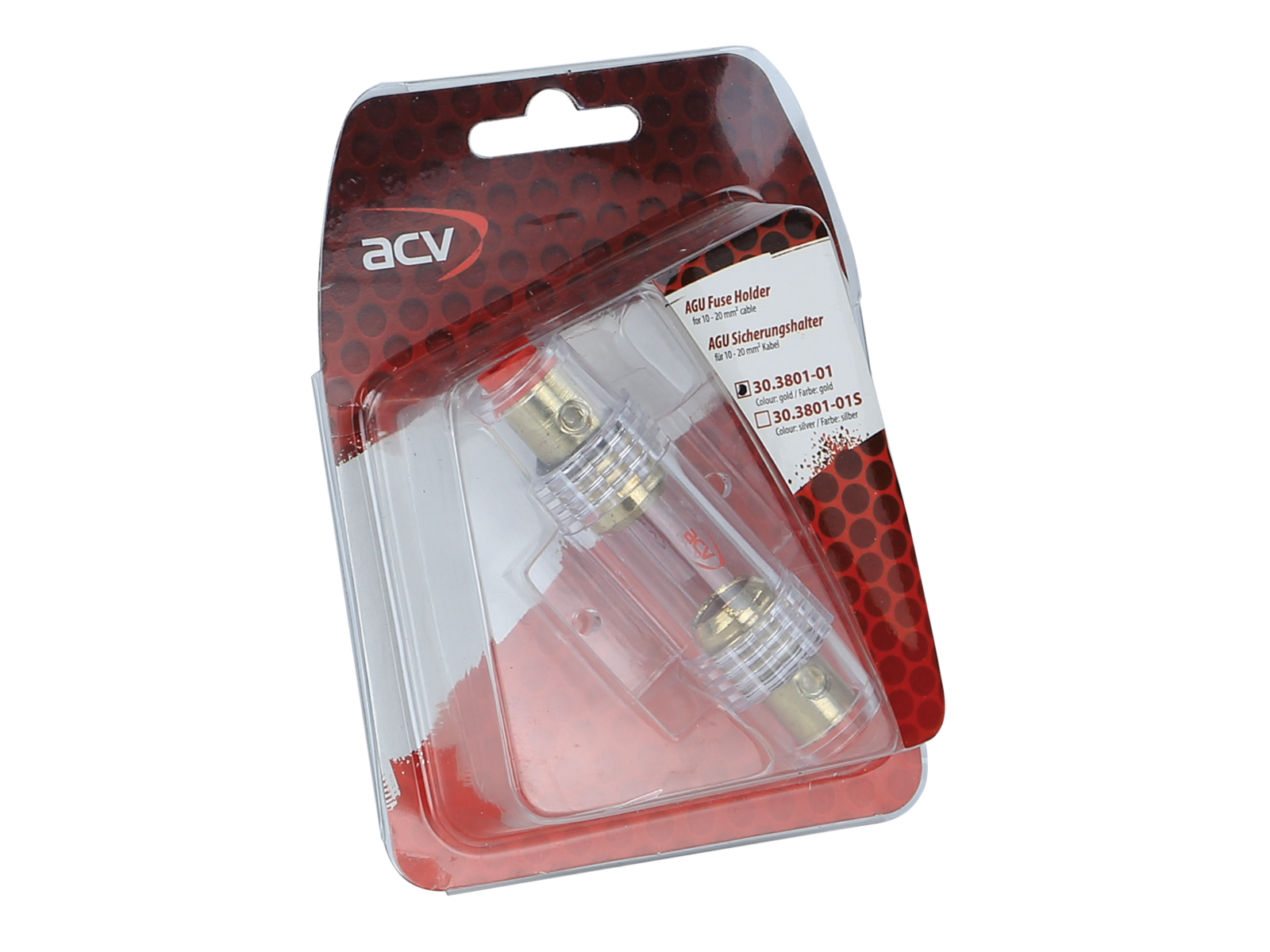 AGU Sicherungshalter (gold)  10 - 20 mm² Eingang