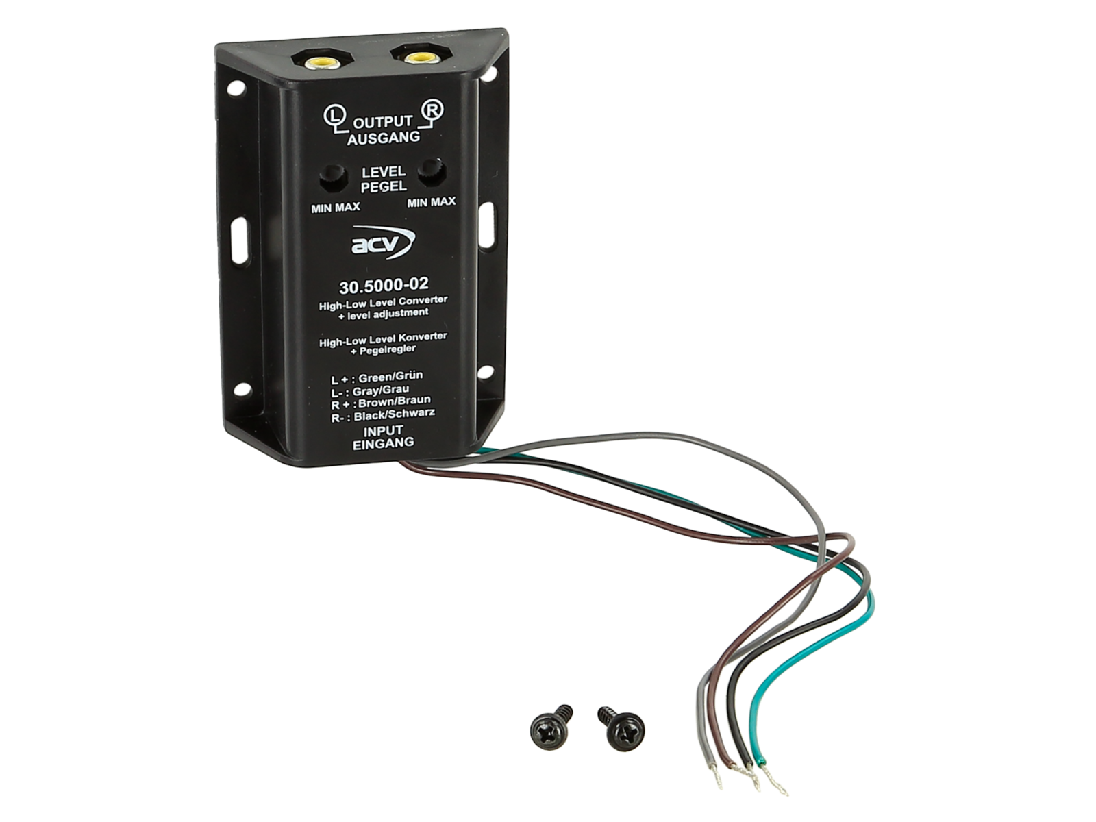 High-Level Adapter 2-Kanal galvanisch