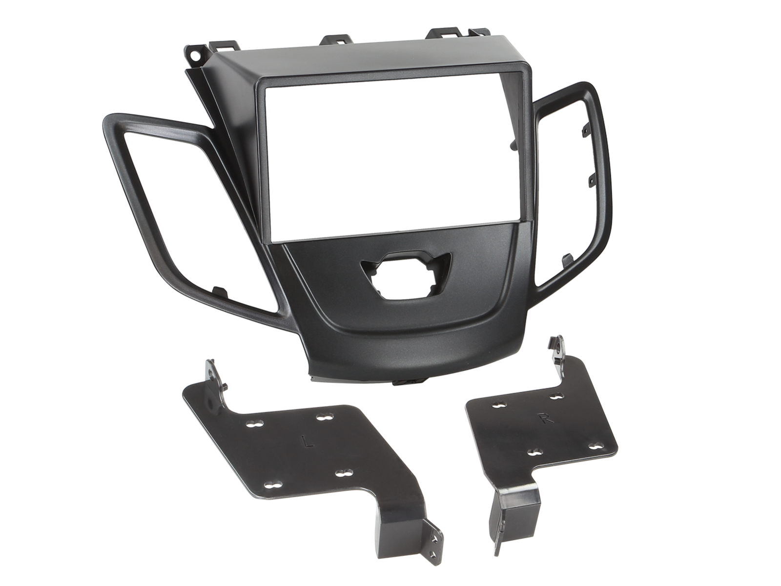2-DIN Radioblende Ford Fiesta ohne Display schwarz