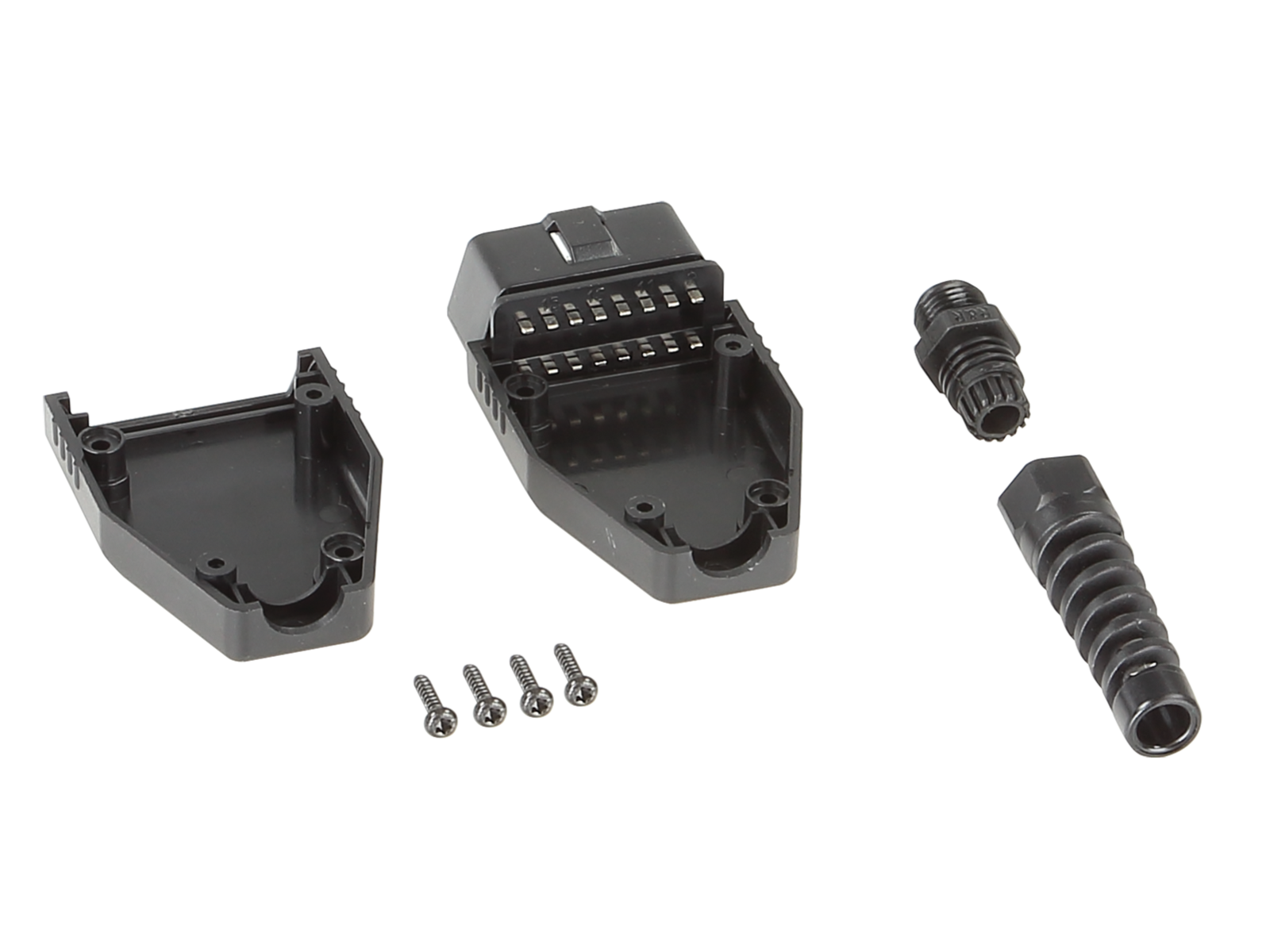 OBD Anschluss Stecker gerader Anschluss Lötfahnen