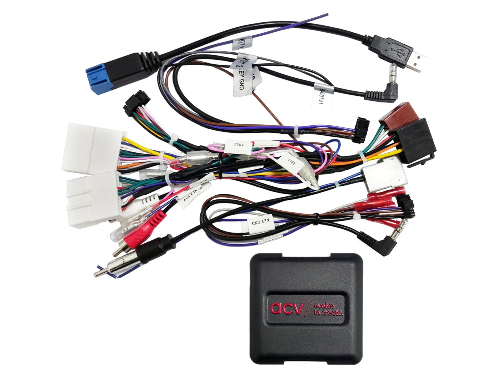 2-DIN Kit mit Fach Nissan Qashqai/X-Trail LFB/Antenne/USB