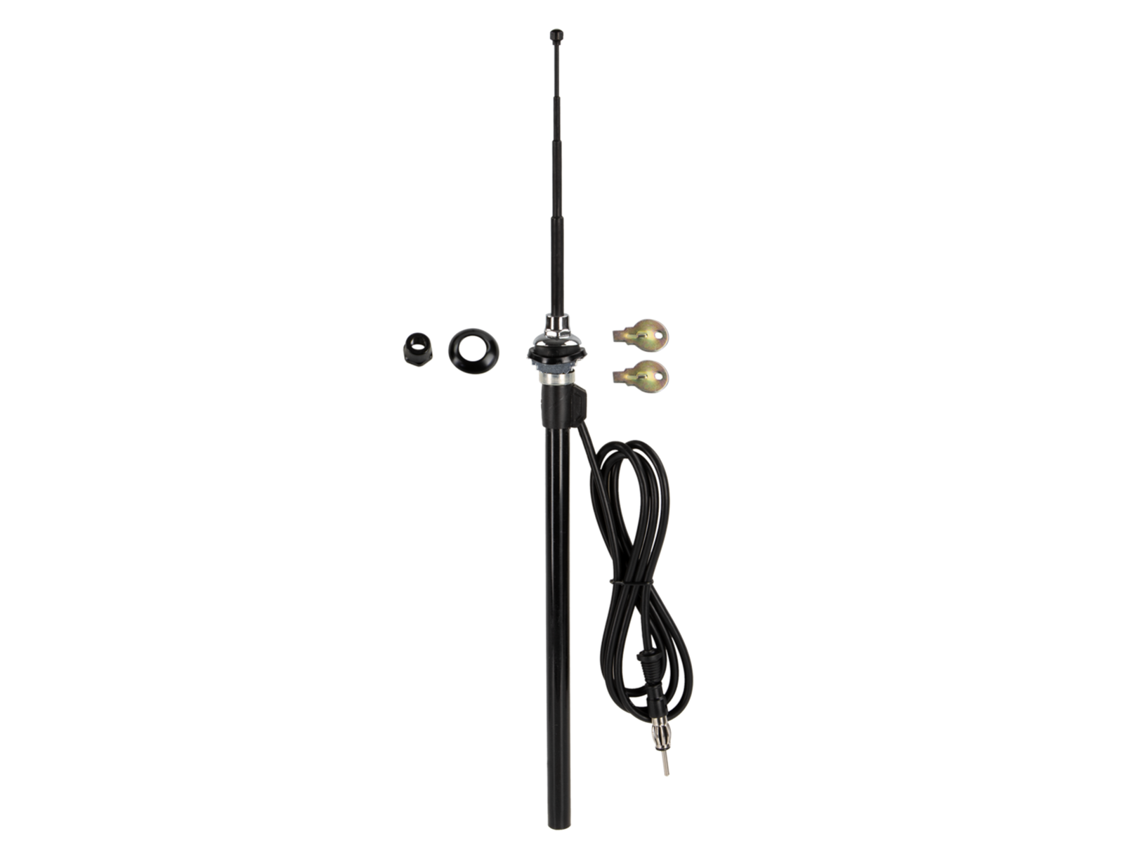 Teleskopantenne AM/FM universal passiv schwarz Ø29mm lose