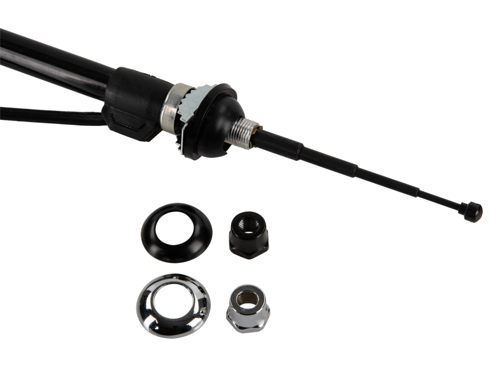 Teleskopantenne AM/FM universal passiv schwarz Ø29mm lose