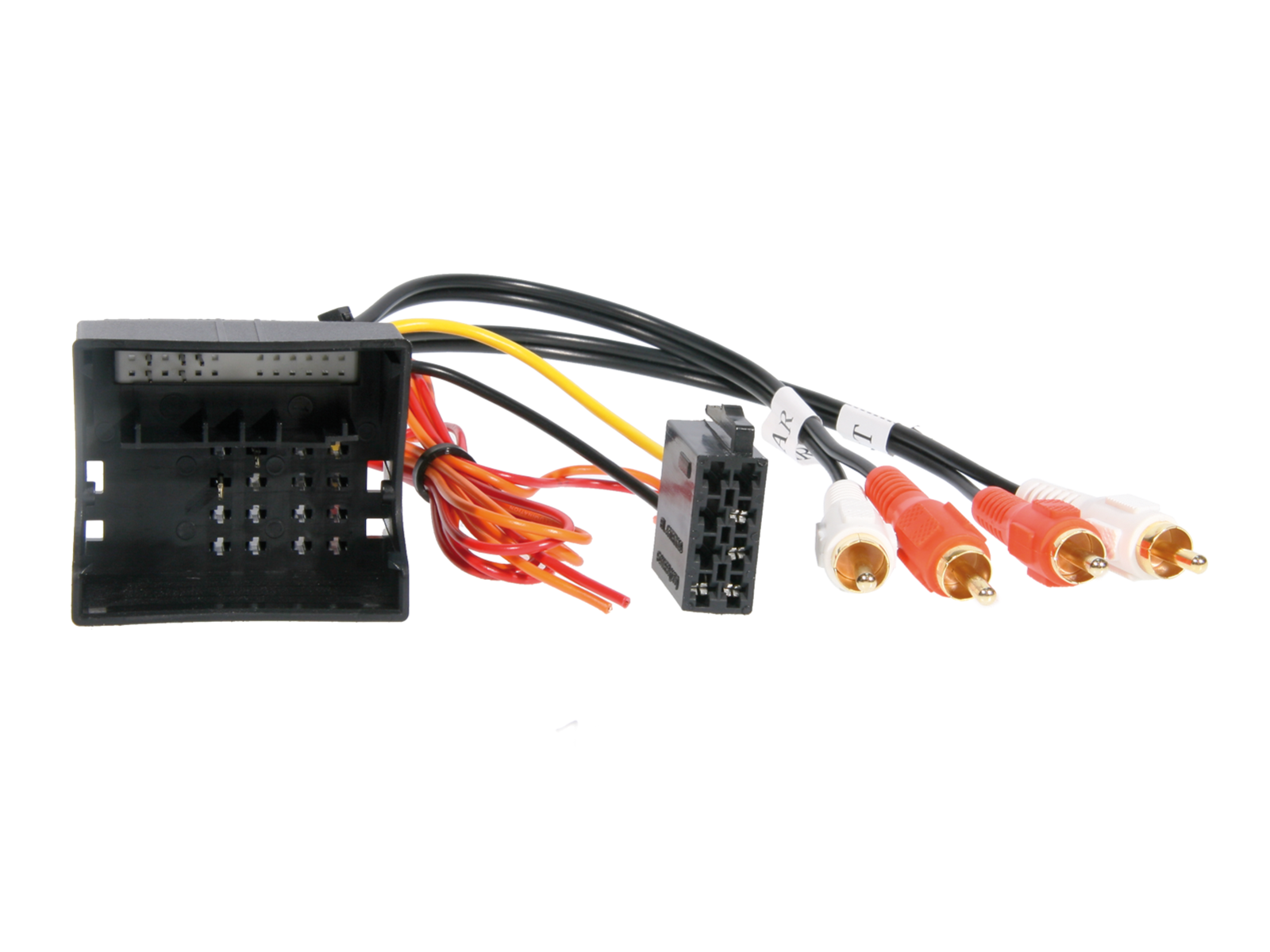 Aktivsystemadapter Audi 4 Kanal 40Pin Quadlock>Cinch lose
