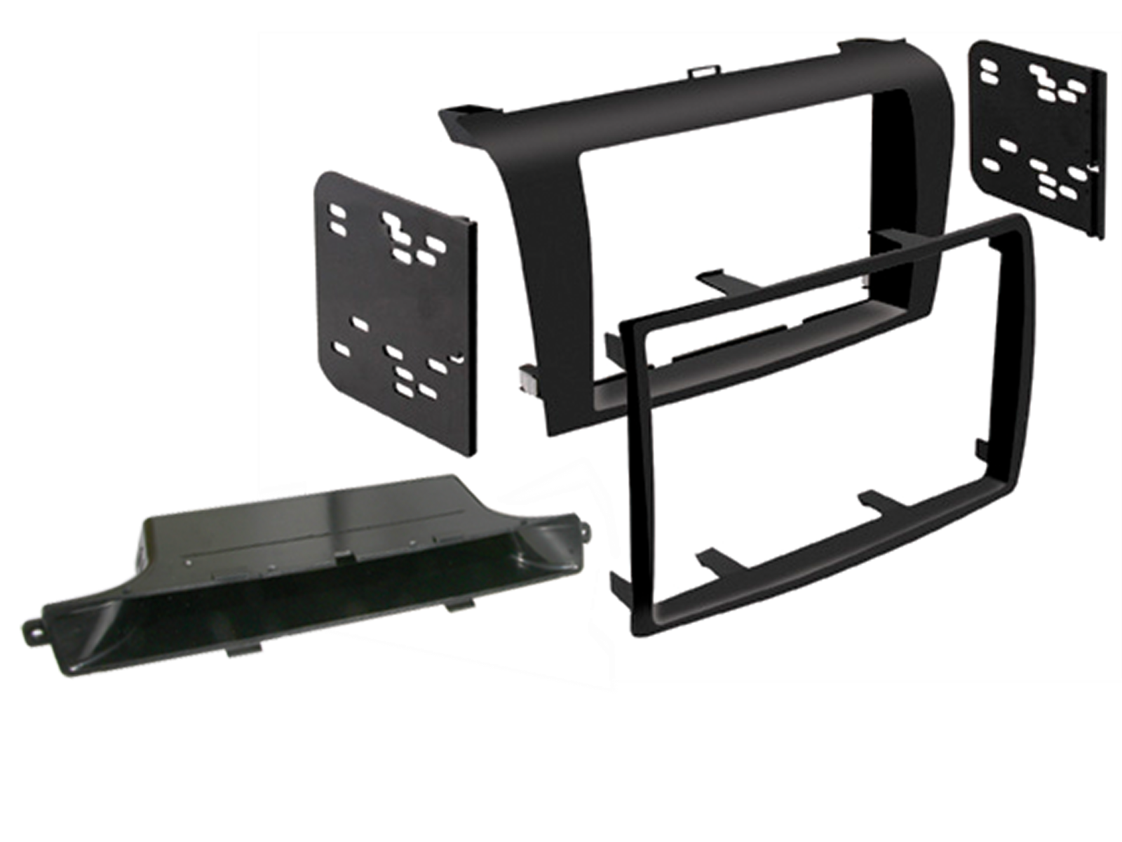 2-DIN Radioblende Mazda 3(BK) 10/2003-03/2009 schwarz