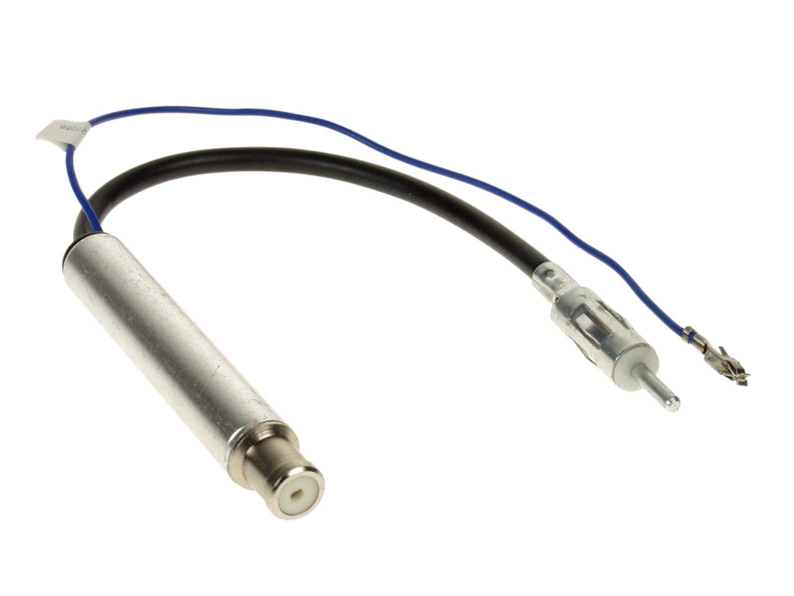 Antennenadapter ISO(f)>DIN(m) 12V Phantom 25cm lose