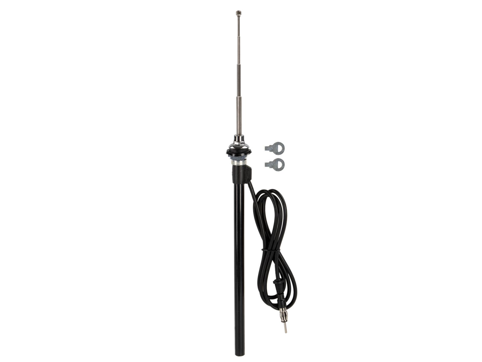 Teleskopantenne AM/FM universal passiv chrom Ø29mm lose