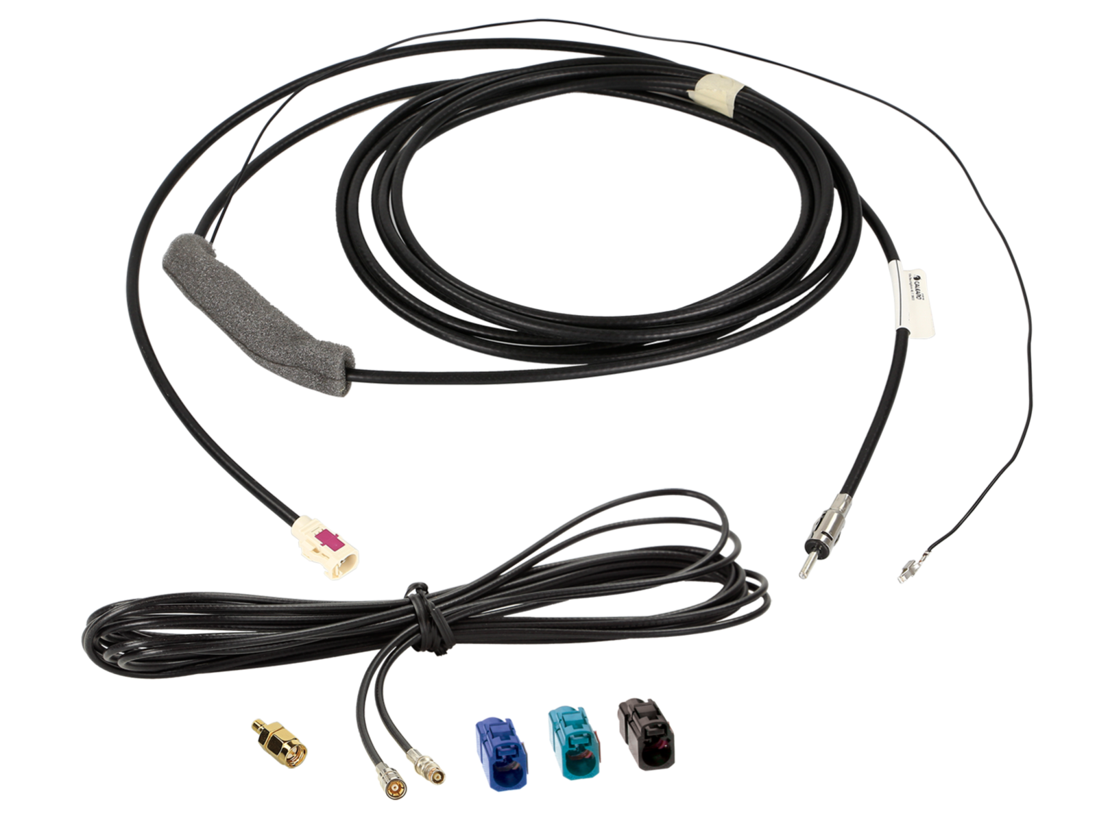 Antennenkabel Kit Fakra(f)>DIN(m)/SMB(F)/SMA(m) FM/DAB+