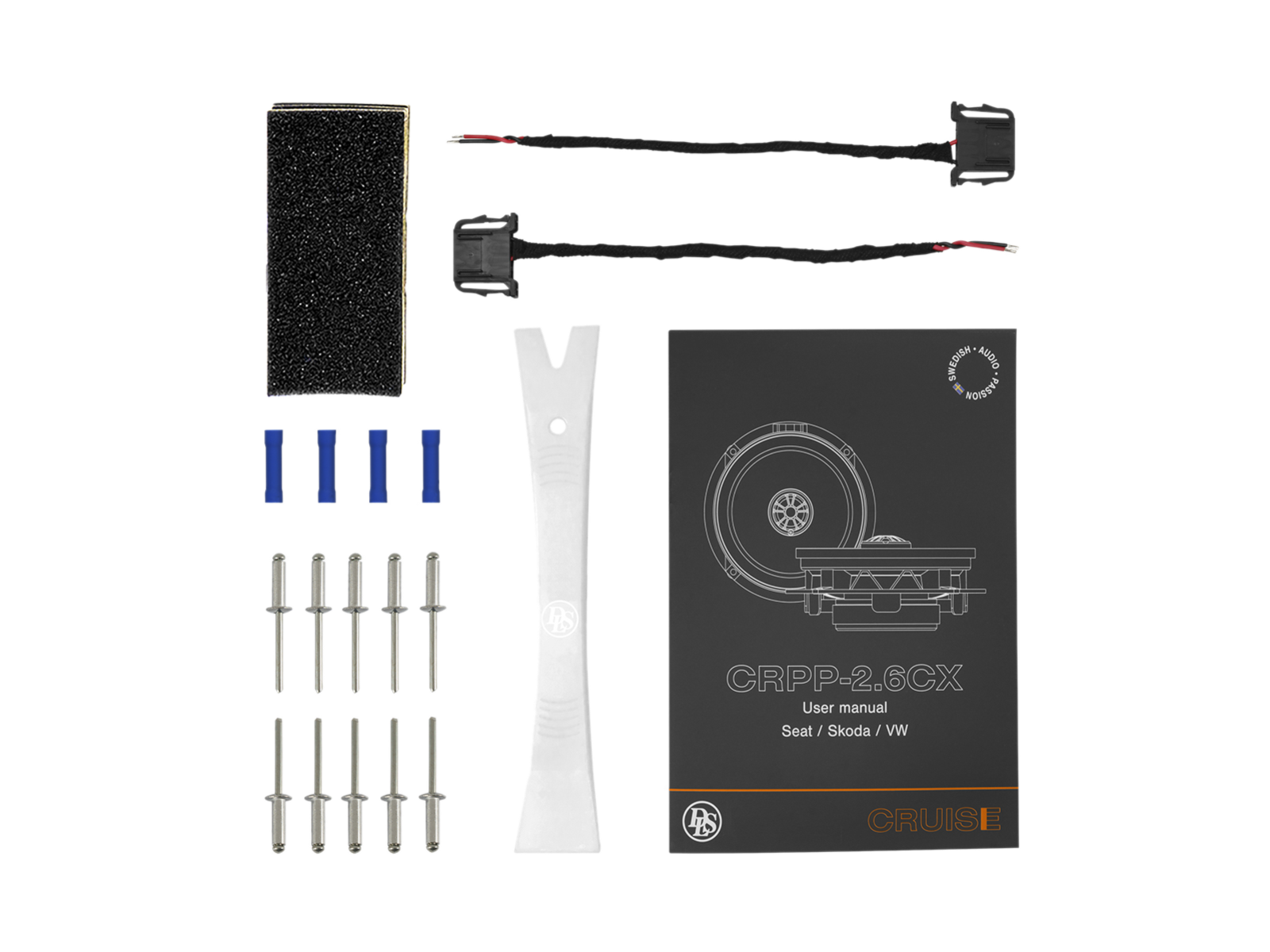 Lautsprecher Coaxial Kit DLS Cruise MAN/Seat/Skoda/VW