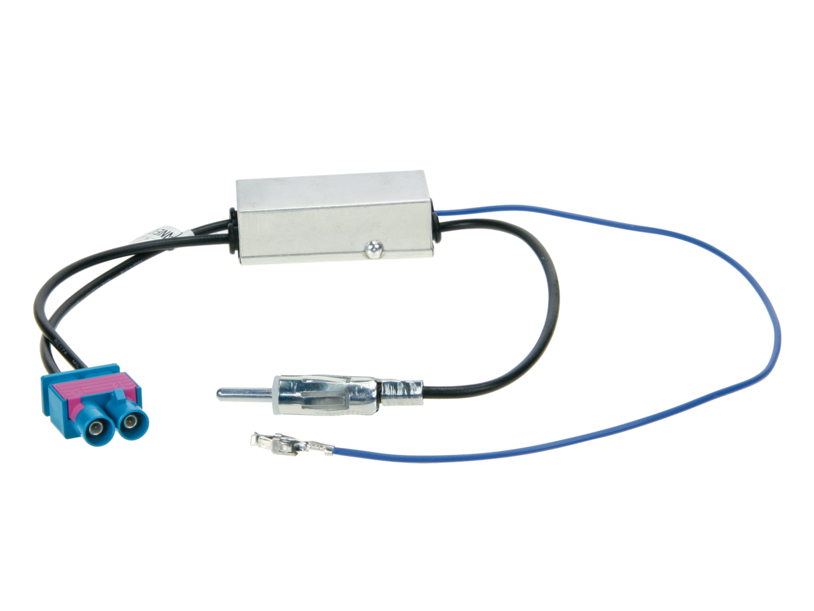 Antennenadapter Fakra(m)(doppelt)>DIN(m) 12V Phantom lose