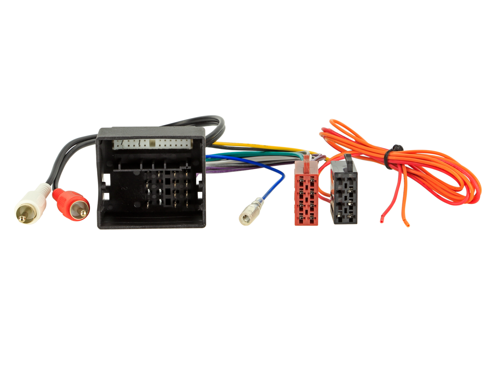 Aktivsystemadapter Audi 2 Kanal 40Pin Quadlock>Cinch