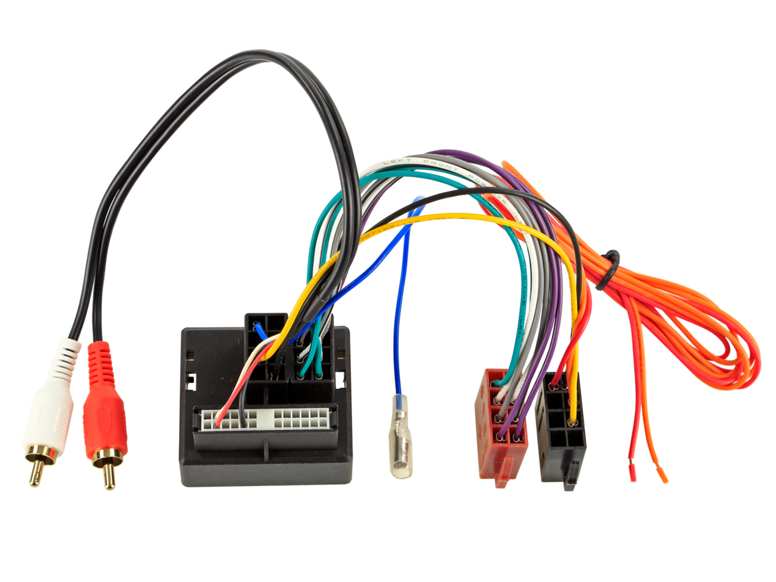 Aktivsystemadapter Audi 2 Kanal 40Pin Quadlock>Cinch