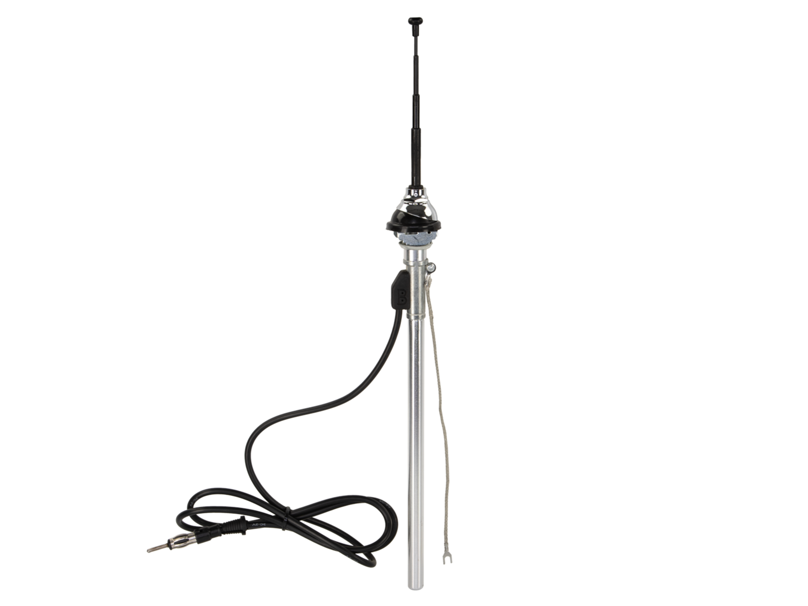 Teleskopantenne AM/FM universal passiv schwarz Ø38mm lose
