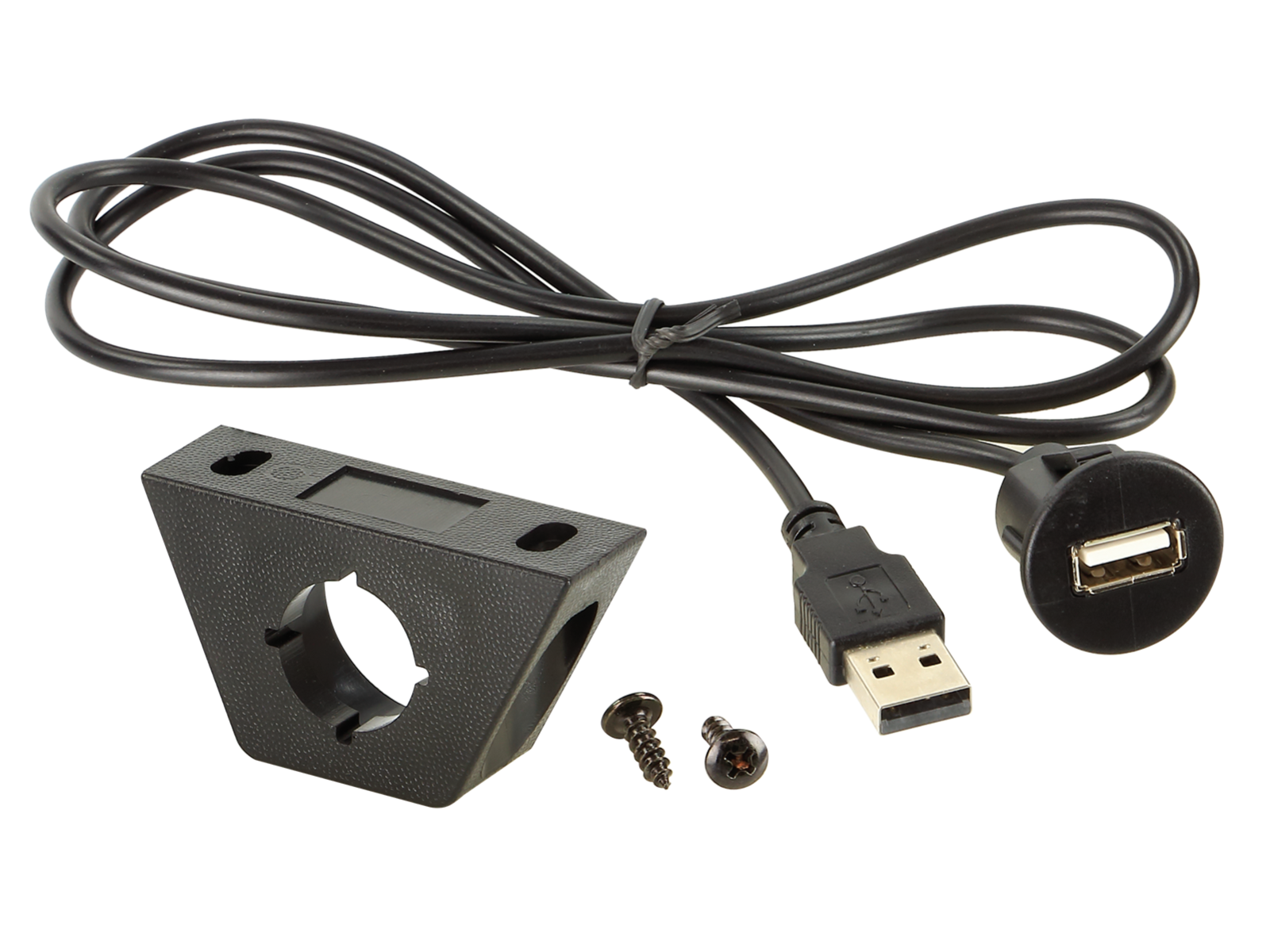 USB Einbaubuchse/Aufbaugehäuse USB-A universal