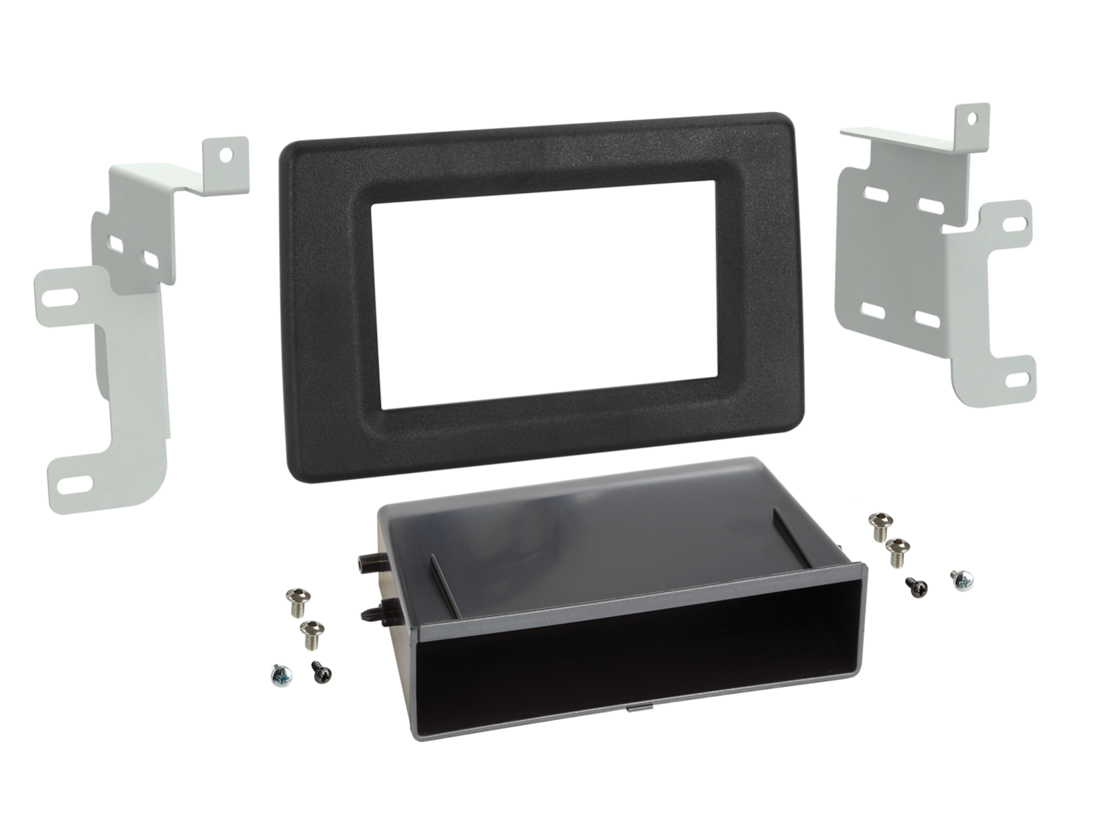 2-DIN Radioblende mit Fach Opel Movano/Renault Master