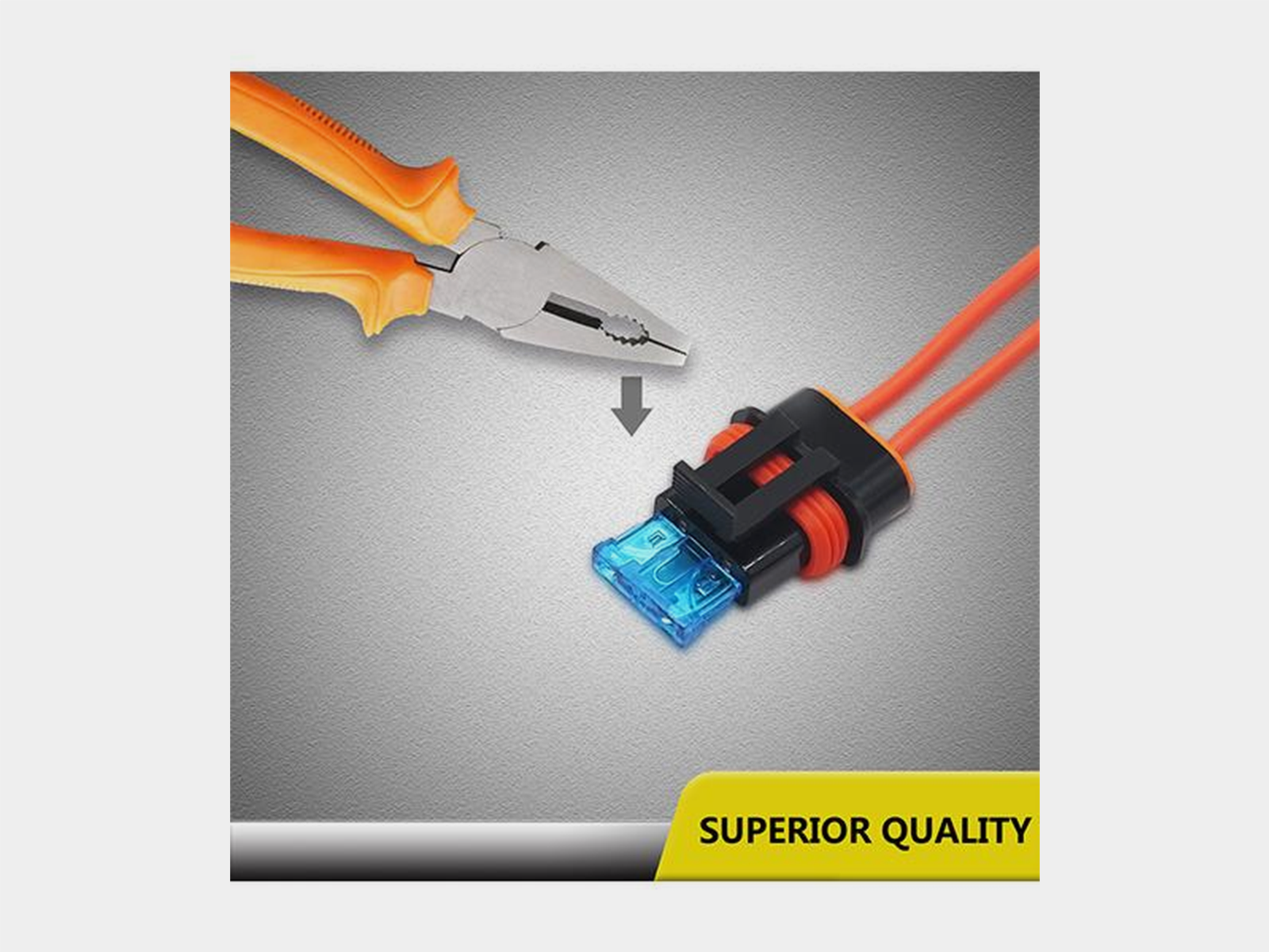 Recoil Einzel Sicherungshalter ATC/ATO 16 AWG 3 Stück