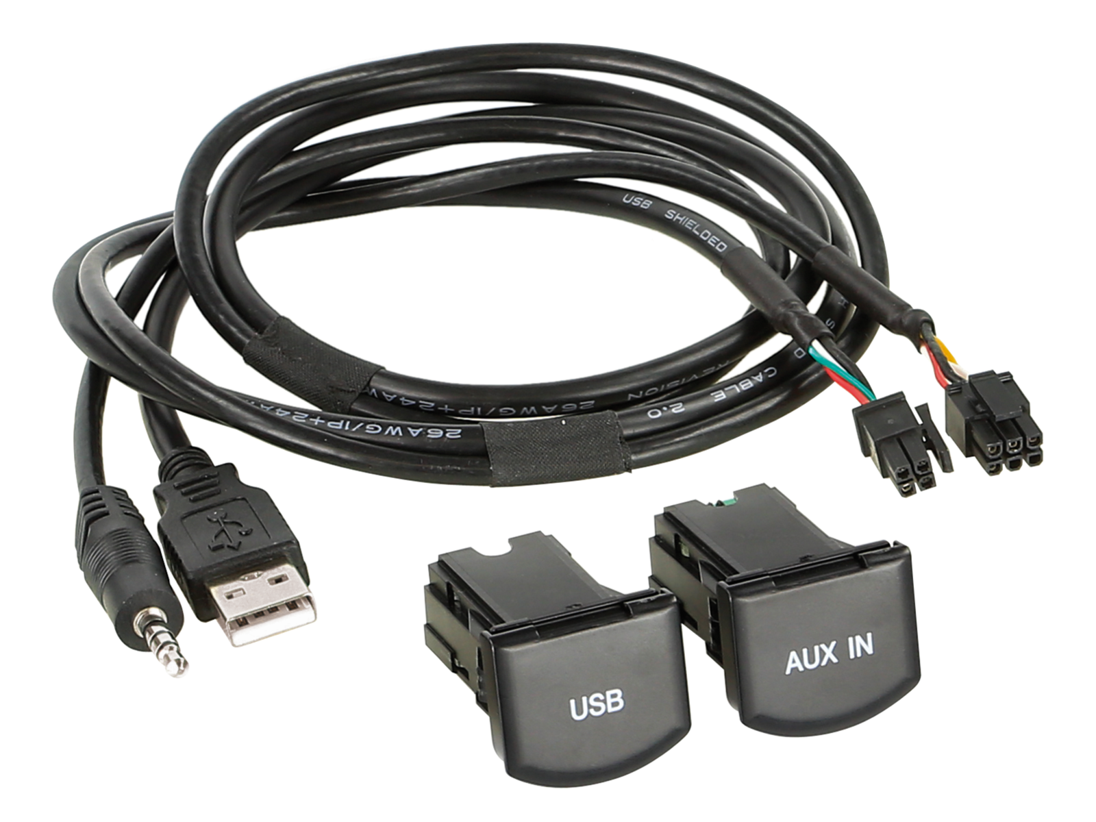 USB/AUX Einsätze VW Polo 2014-2017