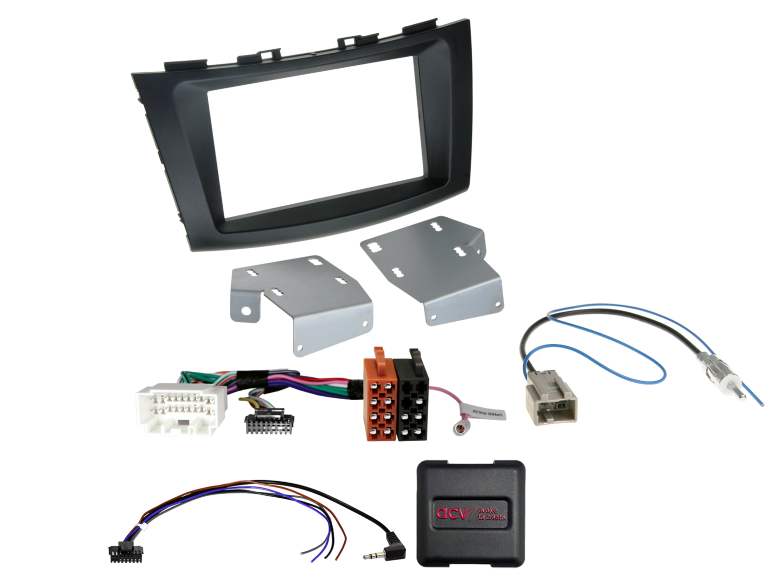 2-DIN Kit Suzuki Swift(FZ/NZ) 09/2010-04/2017 LFB/Antenne