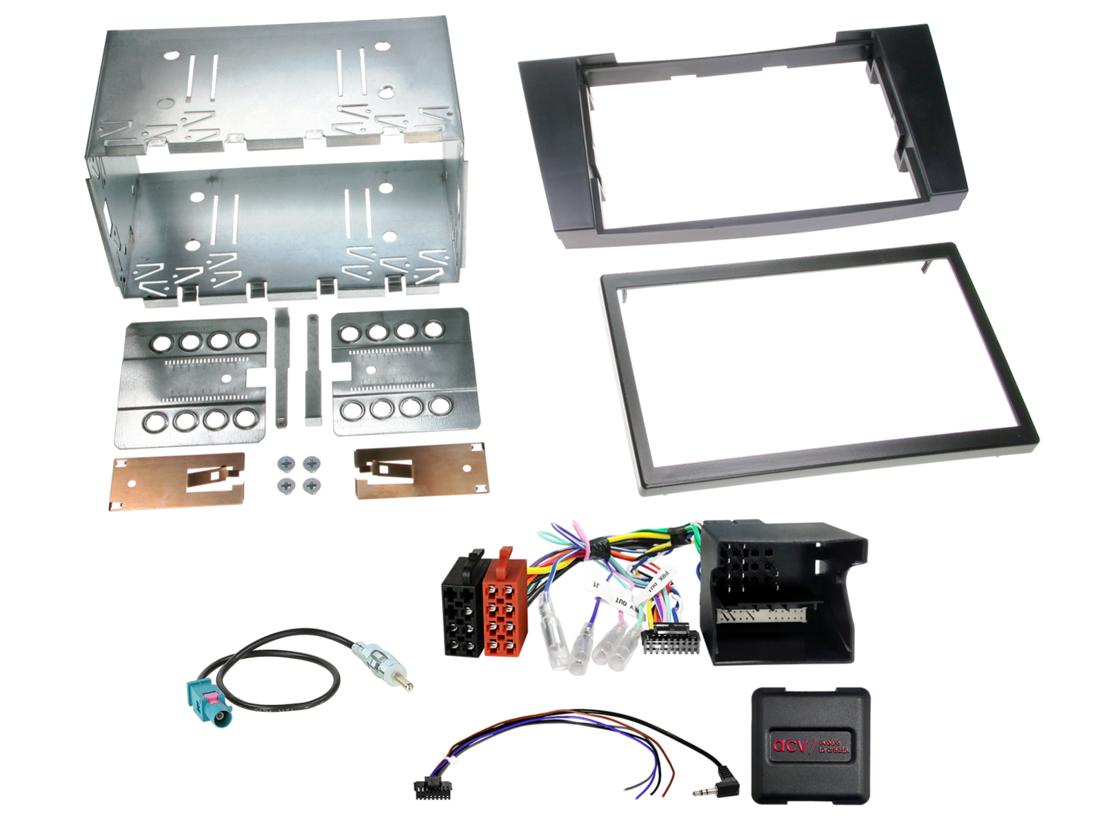2-DIN Kit Mercedes CLS(C219)/E-Klasse(W211) LFB/Antenne