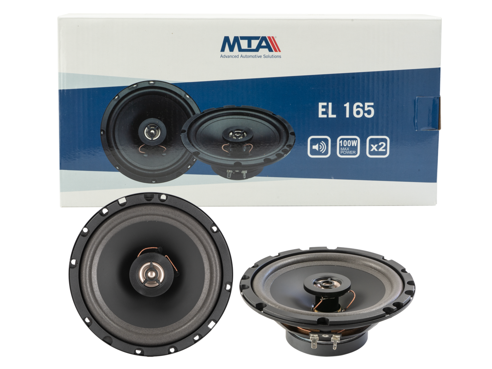 Lautsprecher Coaxial 2-Wege 165mm 50W/100W max.