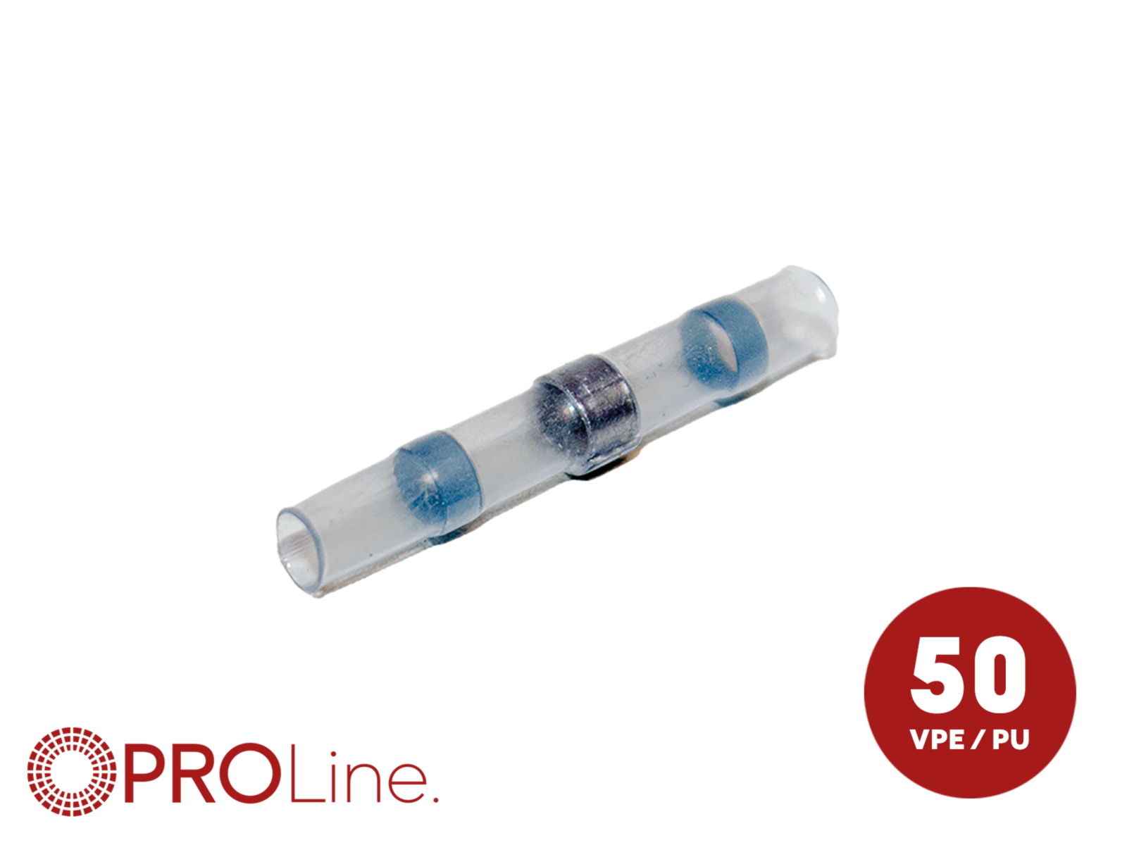 Lötverbinder 2,8mm²-4,0mm²/42mm blau 50 Stück