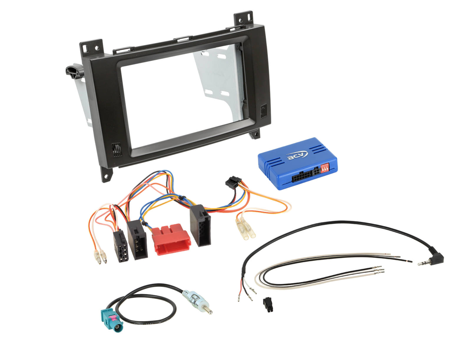 2-DIN Kit Mercedes Vito 2014-2024 ISO LFB/Antenne passiv