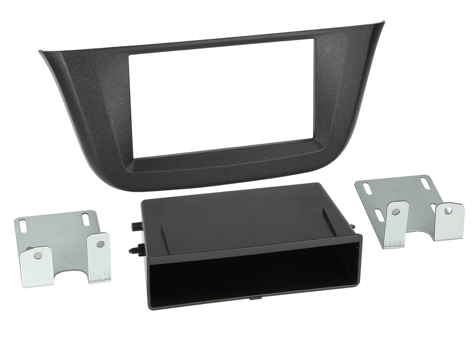 2-DIN Radioblende mit Fach Iveco Daily 2014-2026 genarbt
