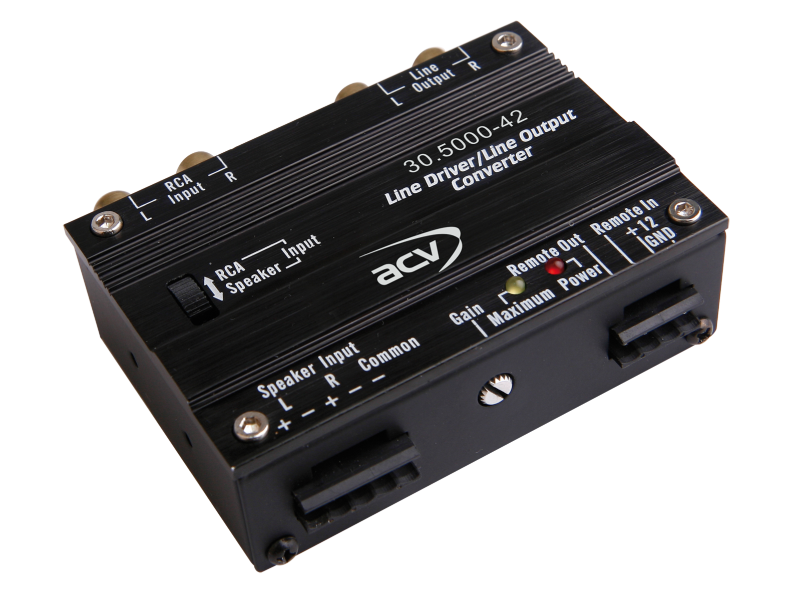 High-Low Adapter Premium 2-Kanal mit Remote  Line Driver