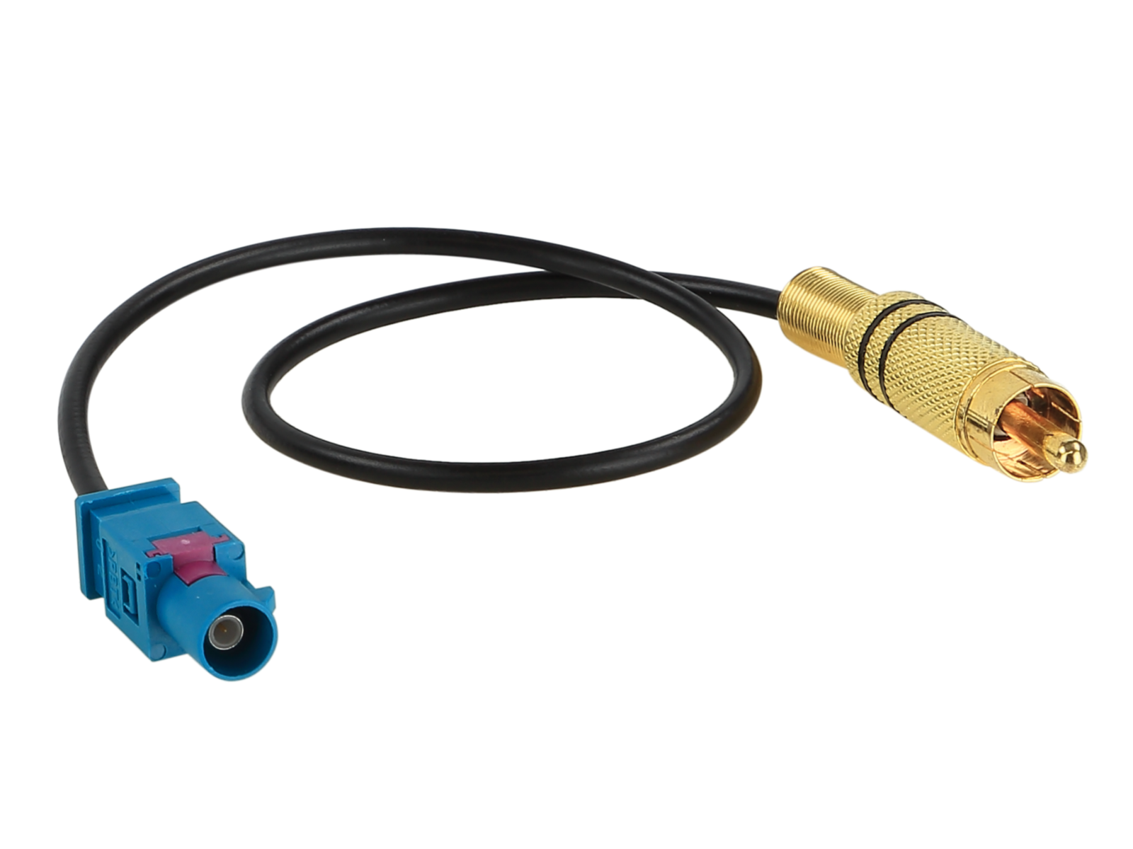 Rückfahrkamera Adapter OEM Kamera Fakra(m)>Cinch(m) lose